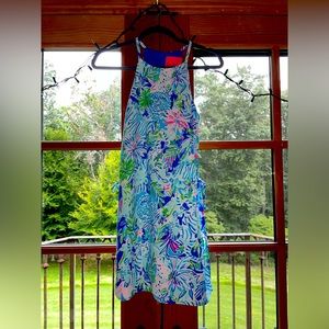 Lilly Pulitzer, Multicolored Dress, Size 00, Worn Once